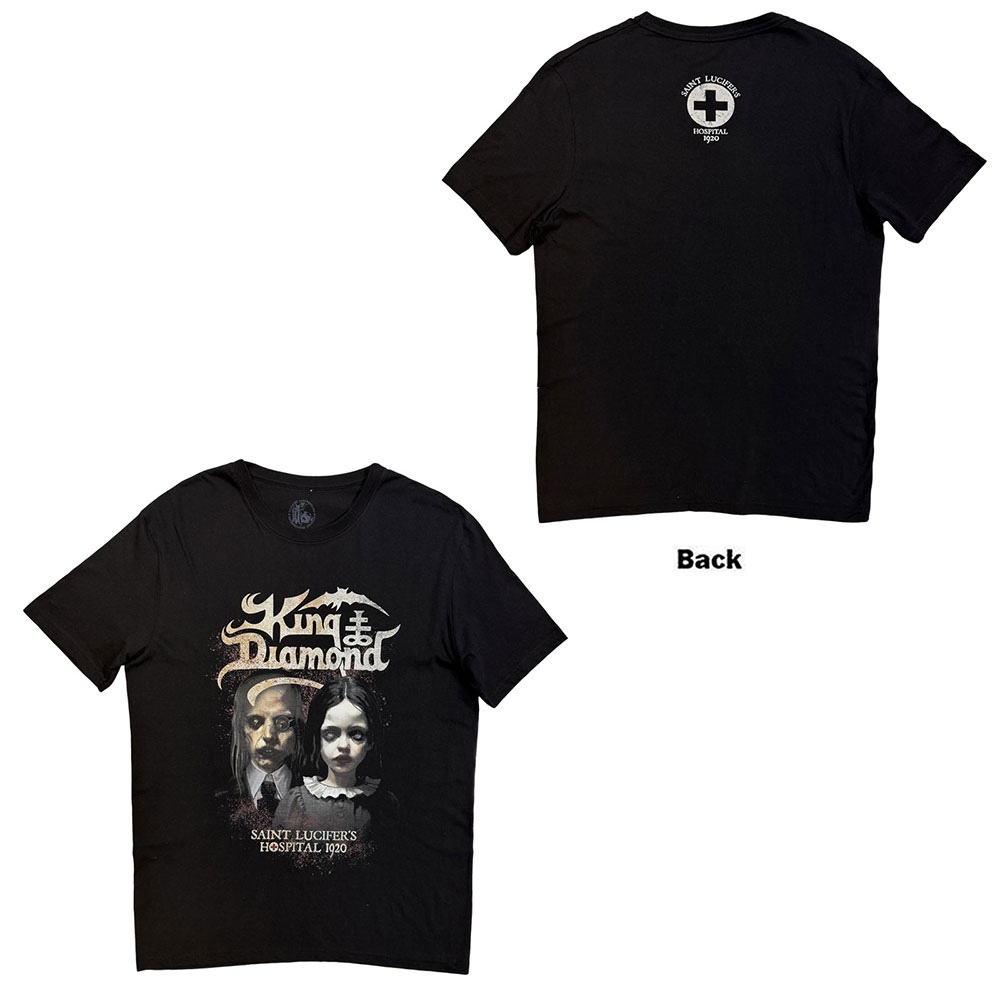 King Diamond - Saint Lucifer's Hospital Heren Tshirt - Zwart